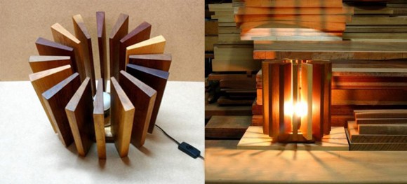 Как сделать деревянные светильники